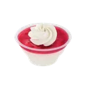 Mousse Panna-Cotta-Erdbeere🍮